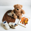 Beige Bear Baby Teether - Gender Neutral Baby Gift - Cute