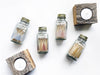 Noble Fir Trees 2" White Match Jar | Match Holder Home Decor