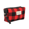 Plaid Cosmetic Pouch