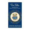 Reading Retriever Enamel Pin