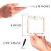Mini Glass Marker Board For Teachers