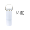 30-ounce Flip Straw Tumbler| Carry handle with Personalization Name & Logo