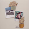 Watermelon Pepromia Wooden Magnets