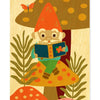 Reading Gnome Wood Bookmark
