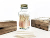 Noble Fir Trees 2" White Match Jar | Match Holder Home Decor
