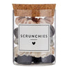 Satin Scrunchies Jar - Ivory Ombre