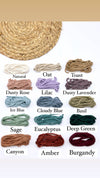 Mini Macrame Wristlet / keychain/ key fob