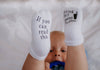 If you can read this Bring My Mom a Coffee® Baby Socks Gifts 0-6 mponths