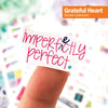 Grateful Heart Stickers for Journaling