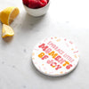 Round Coaster, Fun Gifts, Grad Gifts, Dorm Decor, Girls Gift