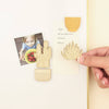 Zebra Plant Wooden magnet