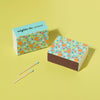 Fruit Salad Matchbox with Colorful Matchsticks