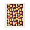 Pumpkins and Ghosts Halloween Swedish Dishcloth