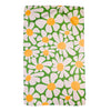 Spring Daisies Brocade Waffle Tea Towels Home Decor