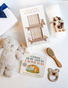 Beige Bear Baby Teether - Gender Neutral Baby Gift - Cute