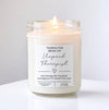 Thanks for being my Unpaid Therapist 8oz Soy Candle - Vanilla Scent
