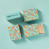 Fruit Salad Matchbox with Colorful Matchsticks