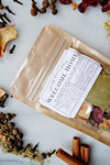 Welcome Home Simmer Pot Kit Stovetop Potpourri Fragrance in brown pouch