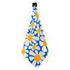 Spring Daisies Brocade Waffle Tea Towels Home Decor