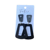 Black and White Dotty Earrings