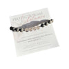 Protection and Balance Bracelet - Made of Pyrite + Smokey Quartz