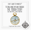 Stuff I Want To Manifest Card & Charm Collection