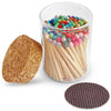 2" Matches in Cork Top Jar - Variety of Colors
