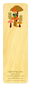 Reading Gnome Wood Bookmark
