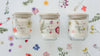 10 oz Soy Pressed Flower Tumbler - Honey & Wildflower