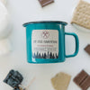Wood Wick Soy Campfire Mug 12oz (Random Color)