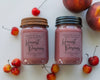 Harvest Preserves Soy Jar Candle 8 oz with Black Lid