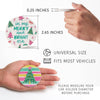 Car Coaster 2-Pack, Christmas Tree, Taylor Swift, Gifts