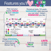 MINI Peek at the Week® Planner Pad | Open Stock