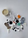 Build-A-Snowman Sensory Dough Double Jar