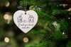 I Wish You Lived Next Door Heart Ornament
