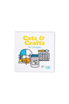Cats & Crafts Mini Coloring Book
