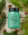 Bayberry and Pine Soy Jar Candle