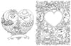 A Million Owls Coloring Book