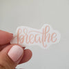 Self Care Vinyl Sticker Pack
