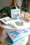 Hygge Mini Coloring Book - Cozy Bookish Themed Coloring Book