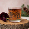 Mountain Rocks Whiskey Glass