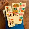 Reading Gnome Wood Bookmark