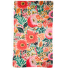Tropical Summer Flowers Kitchen Waffle Towel