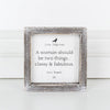 Classy and Fabulous Wooden Sign